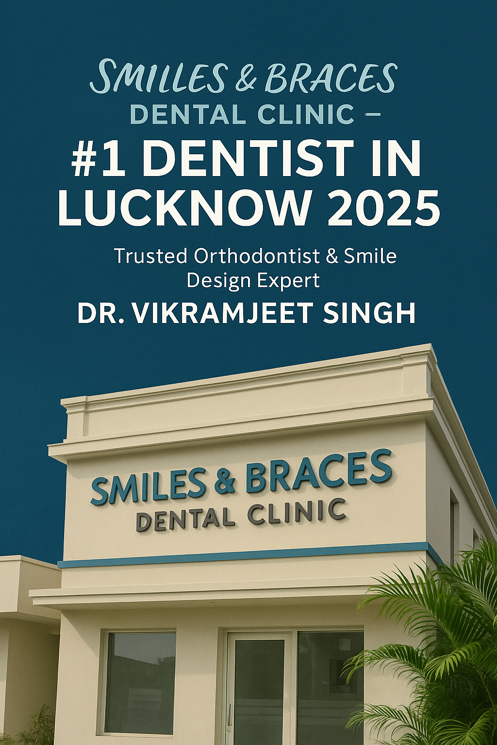Smiles & Braces Dental Clinic – #1 Dentist in Lucknow 2025 | Dr Vikramjeet Singh