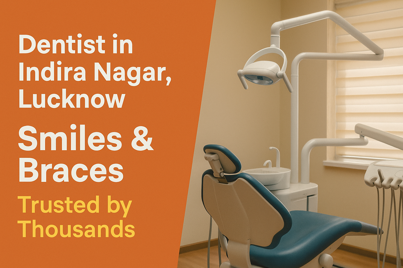 Dentist in Indira Nagar, Lucknow | Smiles & Braces – Trusted by Thousands | Dr. Vikram Jeet Singh