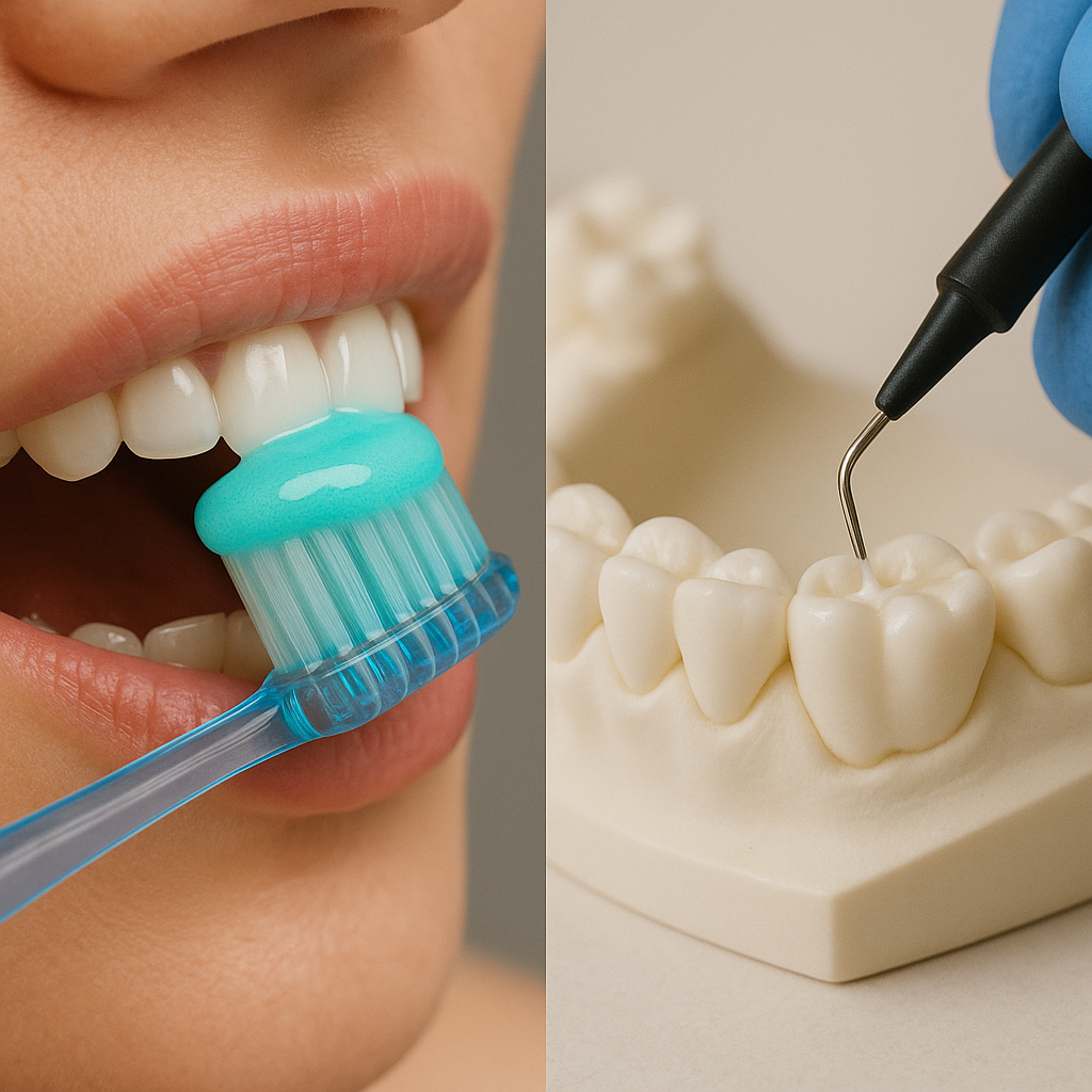 Fluoride and sealants application