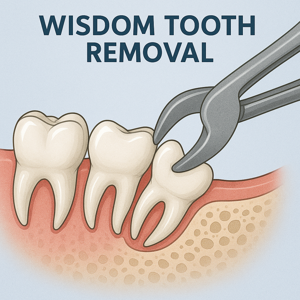 Wisdom tooth removal